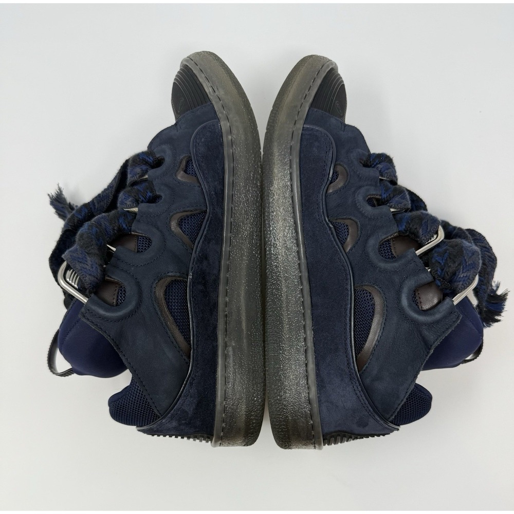 Lanvin Curb Sneaker Navy Size 9 US 42 EU - Picture 4 of 9